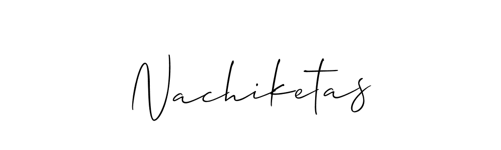 It looks lik you need a new signature style for name Nachiketas. Design unique handwritten (Allison_Script) signature with our free signature maker in just a few clicks. Nachiketas signature style 2 images and pictures png