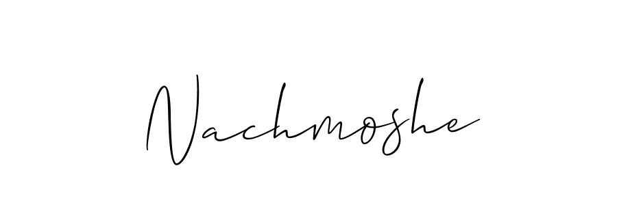 Also You can easily find your signature by using the search form. We will create Nachmoshe name handwritten signature images for you free of cost using Allison_Script sign style. Nachmoshe signature style 2 images and pictures png