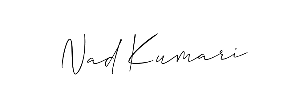 See photos of Nad Kumari official signature by Spectra . Check more albums & portfolios. Read reviews & check more about Allison_Script font. Nad Kumari signature style 2 images and pictures png