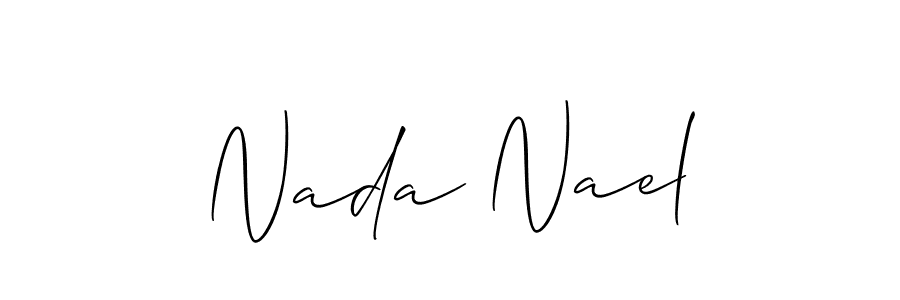 Here are the top 10 professional signature styles for the name Nada Nael. These are the best autograph styles you can use for your name. Nada Nael signature style 2 images and pictures png