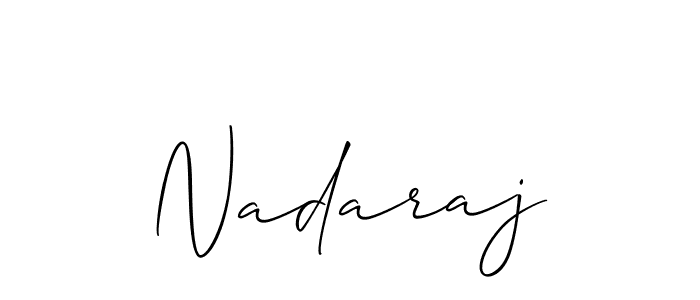 Similarly Allison_Script is the best handwritten signature design. Signature creator online .You can use it as an online autograph creator for name Nadaraj. Nadaraj signature style 2 images and pictures png