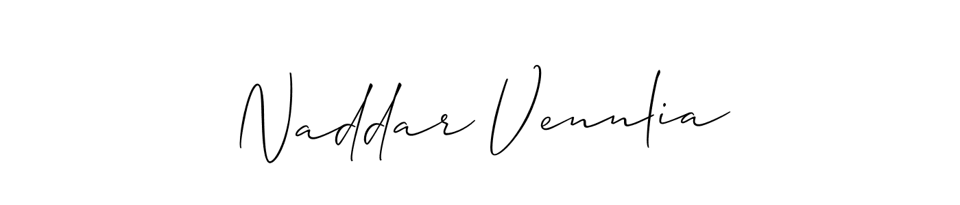 Once you've used our free online signature maker to create your best signature Allison_Script style, it's time to enjoy all of the benefits that Naddar Vennlia name signing documents. Naddar Vennlia signature style 2 images and pictures png