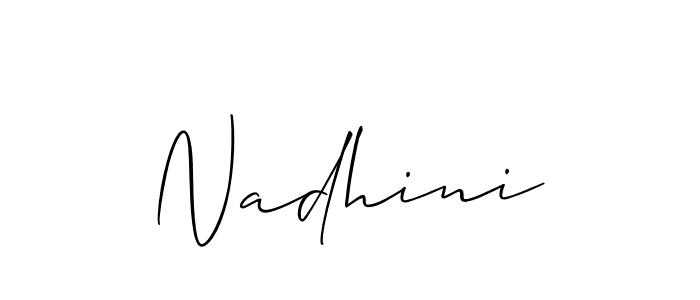 Here are the top 10 professional signature styles for the name Nadhini. These are the best autograph styles you can use for your name. Nadhini signature style 2 images and pictures png