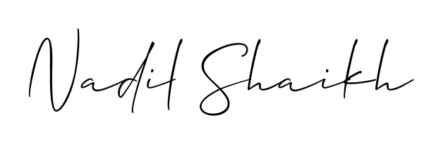 Build your personal autograph collection for name Nadil Shaikh with Allison_Script design. Browse, select, and save your favorites. Nadil Shaikh signature style 2 images and pictures png