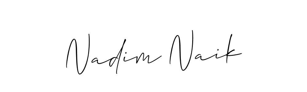 You can use this online signature creator to create a handwritten signature for the name Nadim Naik. This is the best online autograph maker. Nadim Naik signature style 2 images and pictures png