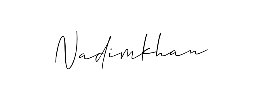 Here are the top 10 professional signature styles for the name Nadimkhan. These are the best autograph styles you can use for your name. Nadimkhan signature style 2 images and pictures png