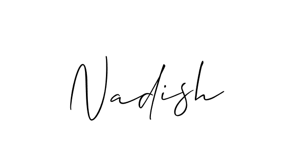 Check out images of Autograph of Nadish name. Actor Nadish Signature Style. Allison_Script is a professional sign style online. Nadish signature style 2 images and pictures png
