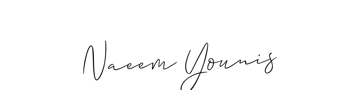 Once you've used our free online signature maker to create your best signature Allison_Script style, it's time to enjoy all of the benefits that Naeem Younis name signing documents. Naeem Younis signature style 2 images and pictures png