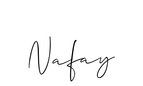 Once you've used our free online signature maker to create your best signature Allison_Script style, it's time to enjoy all of the benefits that Nafay name signing documents. Nafay signature style 2 images and pictures png