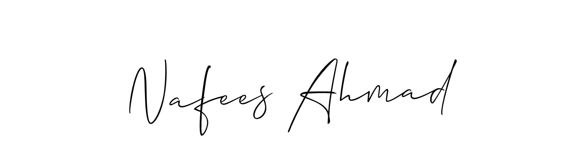 Once you've used our free online signature maker to create your best signature Allison_Script style, it's time to enjoy all of the benefits that Nafees Ahmad name signing documents. Nafees Ahmad signature style 2 images and pictures png