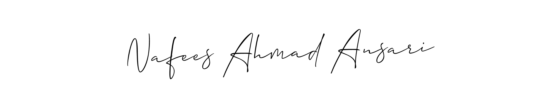 Once you've used our free online signature maker to create your best signature Allison_Script style, it's time to enjoy all of the benefits that Nafees Ahmad Ansari name signing documents. Nafees Ahmad Ansari signature style 2 images and pictures png