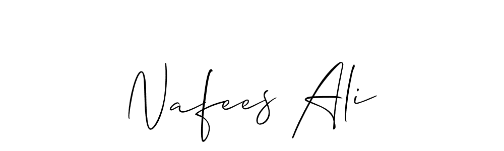 This is the best signature style for the Nafees Ali name. Also you like these signature font (Allison_Script). Mix name signature. Nafees Ali signature style 2 images and pictures png