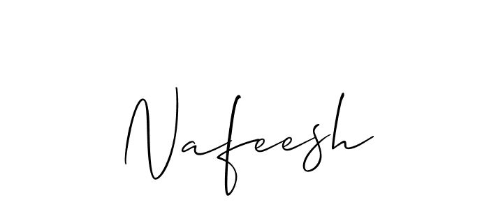 This is the best signature style for the Nafeesh name. Also you like these signature font (Allison_Script). Mix name signature. Nafeesh signature style 2 images and pictures png