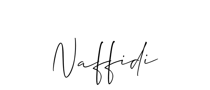 Make a short Naffidi signature style. Manage your documents anywhere anytime using Allison_Script. Create and add eSignatures, submit forms, share and send files easily. Naffidi signature style 2 images and pictures png