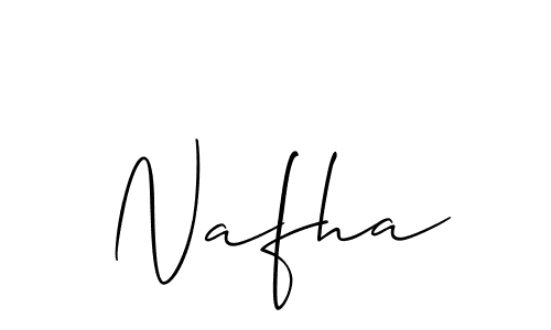 How to Draw Nafha signature style? Allison_Script is a latest design signature styles for name Nafha. Nafha signature style 2 images and pictures png