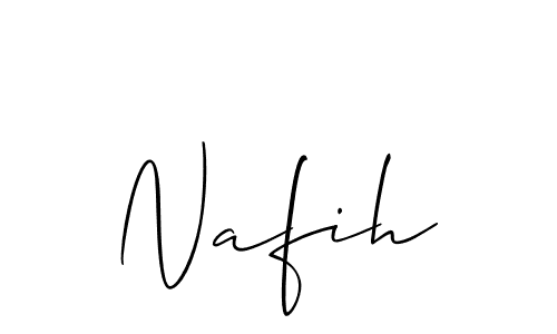 Once you've used our free online signature maker to create your best signature Allison_Script style, it's time to enjoy all of the benefits that Nafih name signing documents. Nafih signature style 2 images and pictures png