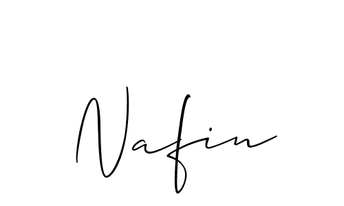 It looks lik you need a new signature style for name Nafin. Design unique handwritten (Allison_Script) signature with our free signature maker in just a few clicks. Nafin signature style 2 images and pictures png