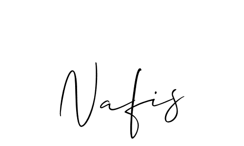 How to make Nafis name signature. Use Allison_Script style for creating short signs online. This is the latest handwritten sign. Nafis signature style 2 images and pictures png