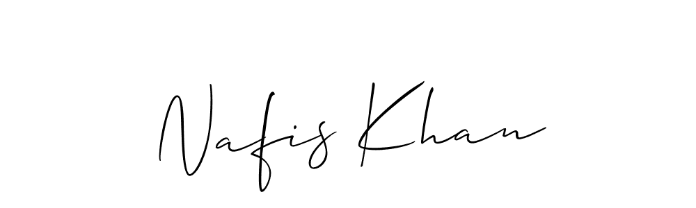 Once you've used our free online signature maker to create your best signature Allison_Script style, it's time to enjoy all of the benefits that Nafis Khan name signing documents. Nafis Khan signature style 2 images and pictures png
