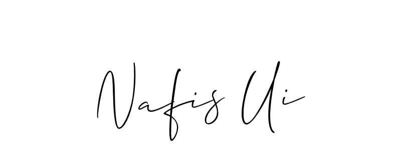 Once you've used our free online signature maker to create your best signature Allison_Script style, it's time to enjoy all of the benefits that Nafis Ui name signing documents. Nafis Ui signature style 2 images and pictures png