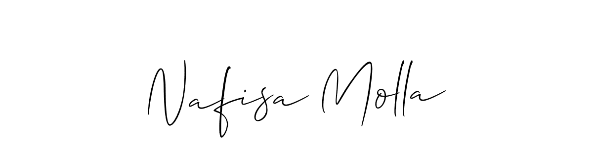 This is the best signature style for the Nafisa Molla name. Also you like these signature font (Allison_Script). Mix name signature. Nafisa Molla signature style 2 images and pictures png