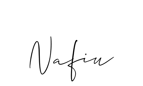 Nafiu stylish signature style. Best Handwritten Sign (Allison_Script) for my name. Handwritten Signature Collection Ideas for my name Nafiu. Nafiu signature style 2 images and pictures png
