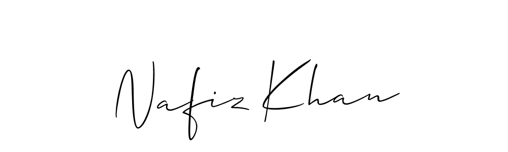 You can use this online signature creator to create a handwritten signature for the name Nafiz Khan. This is the best online autograph maker. Nafiz Khan signature style 2 images and pictures png