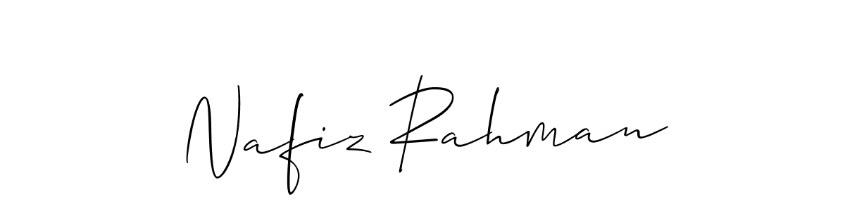 Check out images of Autograph of Nafiz Rahman name. Actor Nafiz Rahman Signature Style. Allison_Script is a professional sign style online. Nafiz Rahman signature style 2 images and pictures png