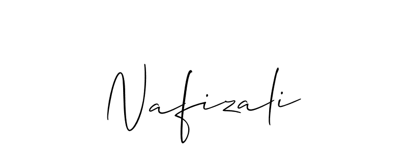 Allison_Script is a professional signature style that is perfect for those who want to add a touch of class to their signature. It is also a great choice for those who want to make their signature more unique. Get Nafizali name to fancy signature for free. Nafizali signature style 2 images and pictures png
