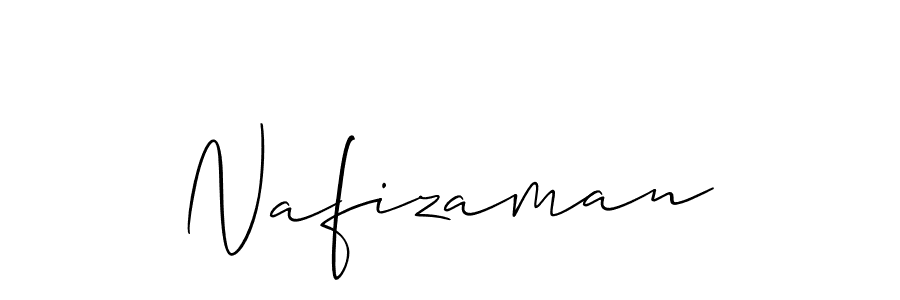 How to Draw Nafizaman signature style? Allison_Script is a latest design signature styles for name Nafizaman. Nafizaman signature style 2 images and pictures png