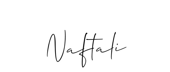 How to make Naftali name signature. Use Allison_Script style for creating short signs online. This is the latest handwritten sign. Naftali signature style 2 images and pictures png