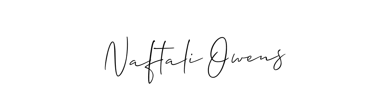 Allison_Script is a professional signature style that is perfect for those who want to add a touch of class to their signature. It is also a great choice for those who want to make their signature more unique. Get Naftali Owens name to fancy signature for free. Naftali Owens signature style 2 images and pictures png
