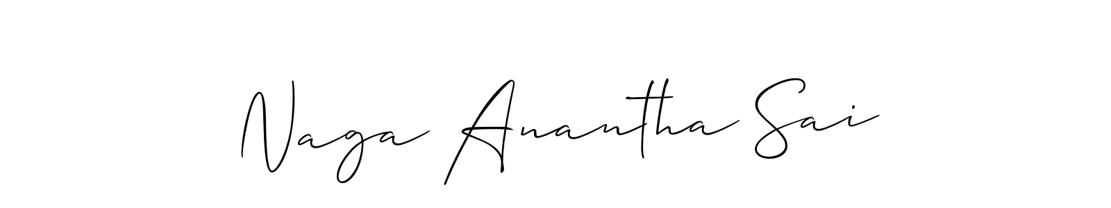 Best and Professional Signature Style for Naga Anantha Sai. Allison_Script Best Signature Style Collection. Naga Anantha Sai signature style 2 images and pictures png