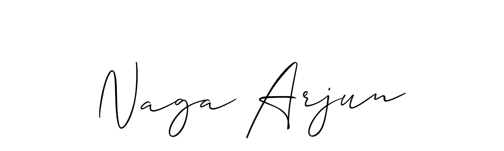 Make a beautiful signature design for name Naga Arjun. Use this online signature maker to create a handwritten signature for free. Naga Arjun signature style 2 images and pictures png