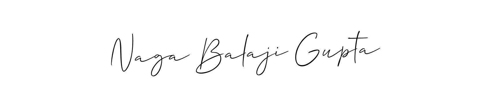 You can use this online signature creator to create a handwritten signature for the name Naga Balaji Gupta. This is the best online autograph maker. Naga Balaji Gupta signature style 2 images and pictures png