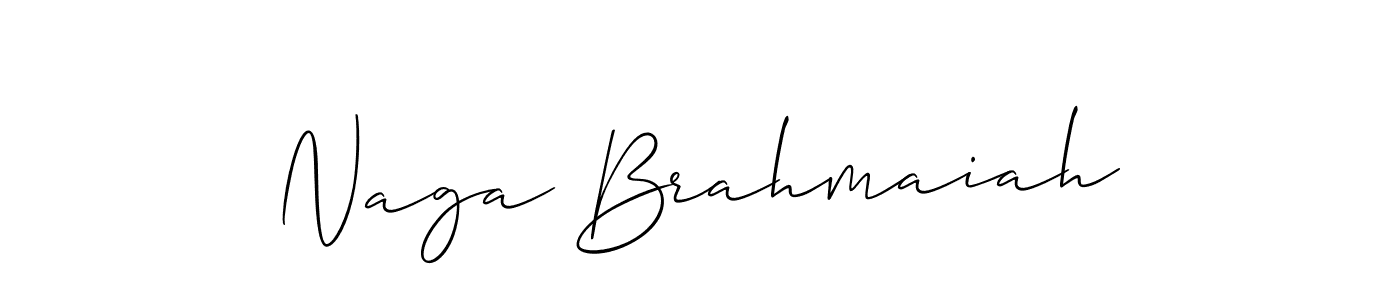 Best and Professional Signature Style for Naga Brahmaiah. Allison_Script Best Signature Style Collection. Naga Brahmaiah signature style 2 images and pictures png