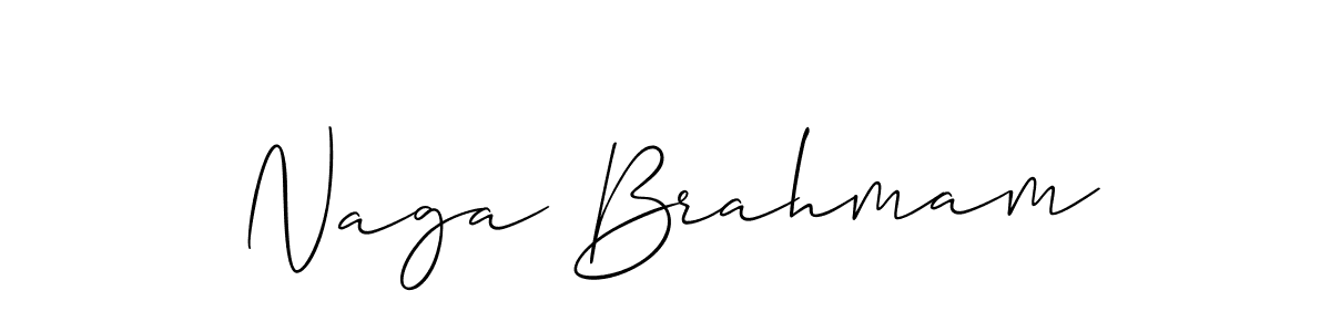 Best and Professional Signature Style for Naga Brahmam. Allison_Script Best Signature Style Collection. Naga Brahmam signature style 2 images and pictures png