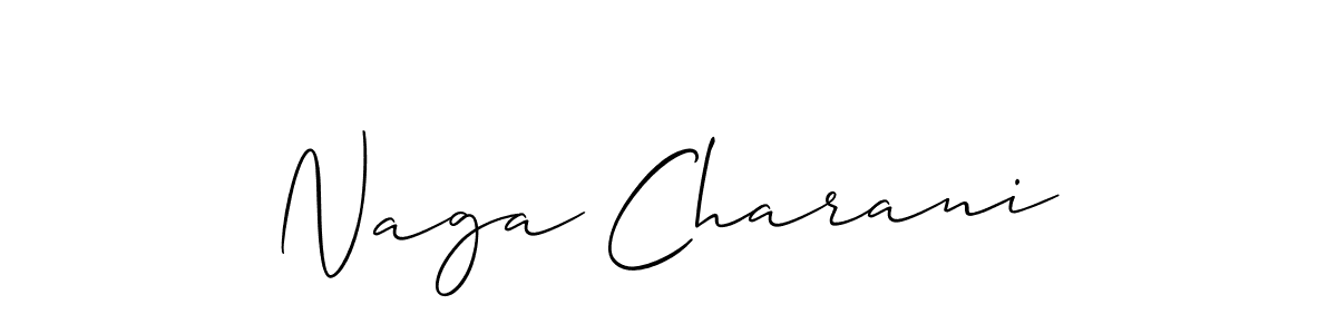 Best and Professional Signature Style for Naga Charani. Allison_Script Best Signature Style Collection. Naga Charani signature style 2 images and pictures png