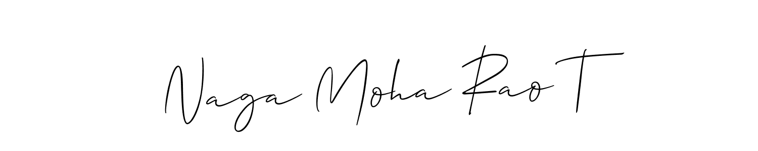 How to Draw Naga Moha Rao T signature style? Allison_Script is a latest design signature styles for name Naga Moha Rao T. Naga Moha Rao T signature style 2 images and pictures png