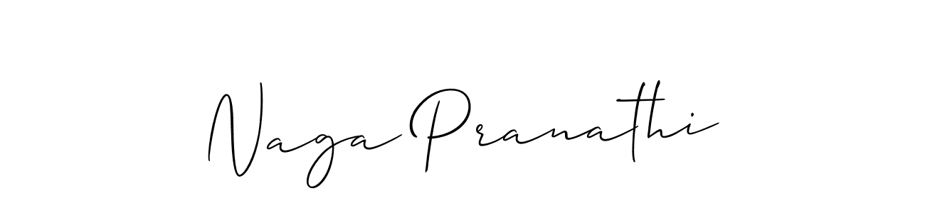 Make a beautiful signature design for name Naga Pranathi. Use this online signature maker to create a handwritten signature for free. Naga Pranathi signature style 2 images and pictures png