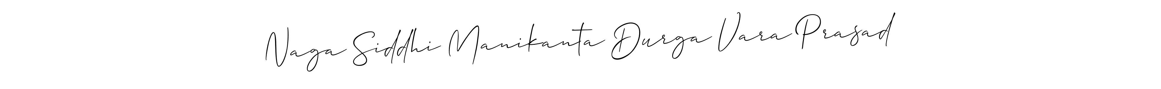 Make a beautiful signature design for name Naga Siddhi Manikanta Durga Vara Prasad. Use this online signature maker to create a handwritten signature for free. Naga Siddhi Manikanta Durga Vara Prasad signature style 2 images and pictures png