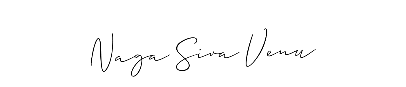 You can use this online signature creator to create a handwritten signature for the name Naga Siva Venu. This is the best online autograph maker. Naga Siva Venu signature style 2 images and pictures png
