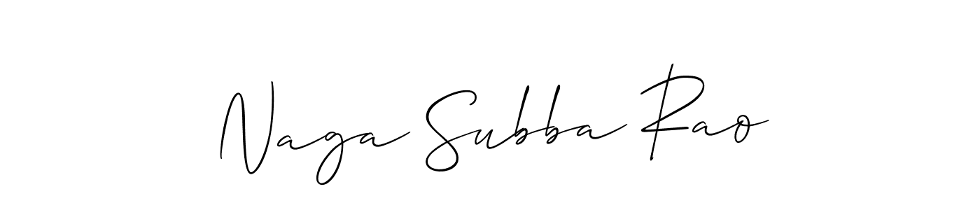 Best and Professional Signature Style for Naga Subba Rao. Allison_Script Best Signature Style Collection. Naga Subba Rao signature style 2 images and pictures png
