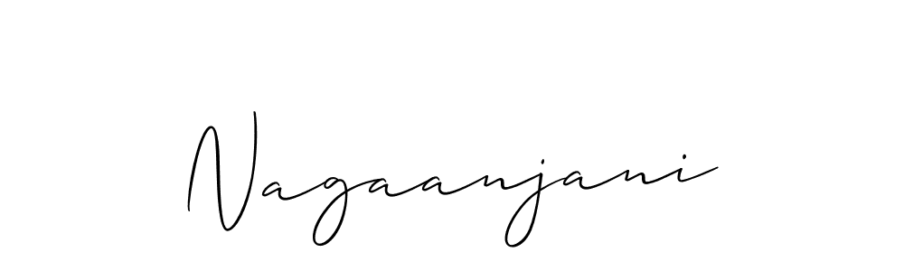 How to Draw Nagaanjani signature style? Allison_Script is a latest design signature styles for name Nagaanjani. Nagaanjani signature style 2 images and pictures png