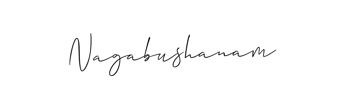 You can use this online signature creator to create a handwritten signature for the name Nagabushanam. This is the best online autograph maker. Nagabushanam signature style 2 images and pictures png