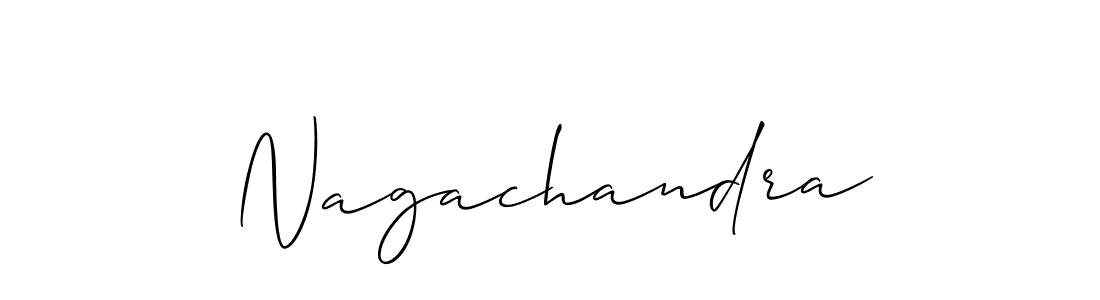 Nagachandra stylish signature style. Best Handwritten Sign (Allison_Script) for my name. Handwritten Signature Collection Ideas for my name Nagachandra. Nagachandra signature style 2 images and pictures png