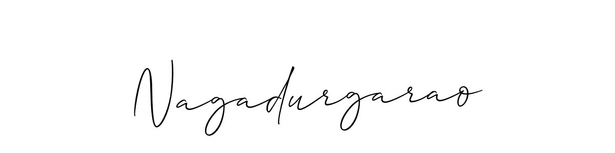 Similarly Allison_Script is the best handwritten signature design. Signature creator online .You can use it as an online autograph creator for name Nagadurgarao. Nagadurgarao signature style 2 images and pictures png