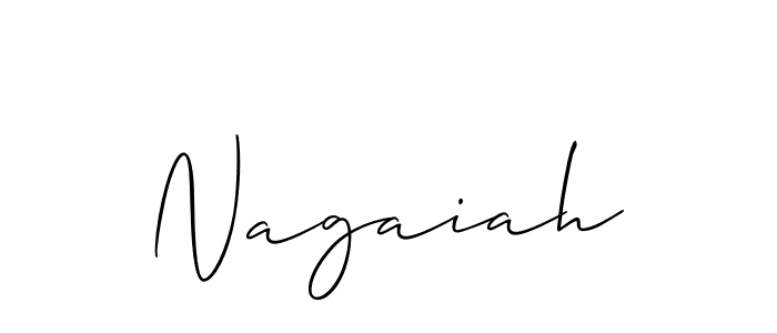 if you are searching for the best signature style for your name Nagaiah. so please give up your signature search. here we have designed multiple signature styles  using Allison_Script. Nagaiah signature style 2 images and pictures png
