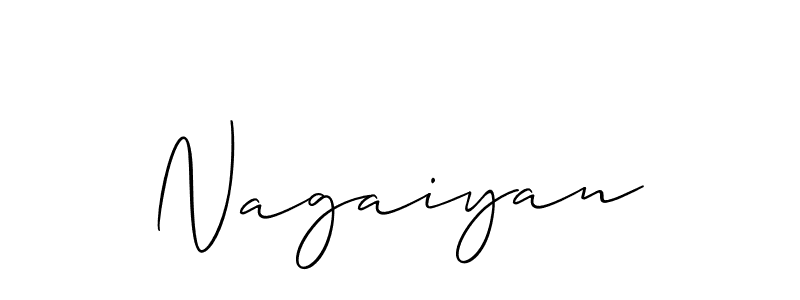 Make a short Nagaiyan signature style. Manage your documents anywhere anytime using Allison_Script. Create and add eSignatures, submit forms, share and send files easily. Nagaiyan signature style 2 images and pictures png