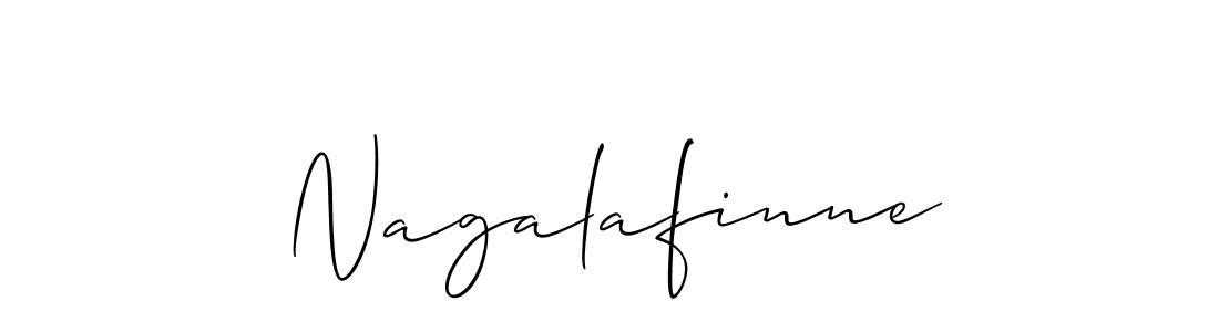 Also You can easily find your signature by using the search form. We will create Nagalafinne name handwritten signature images for you free of cost using Allison_Script sign style. Nagalafinne signature style 2 images and pictures png
